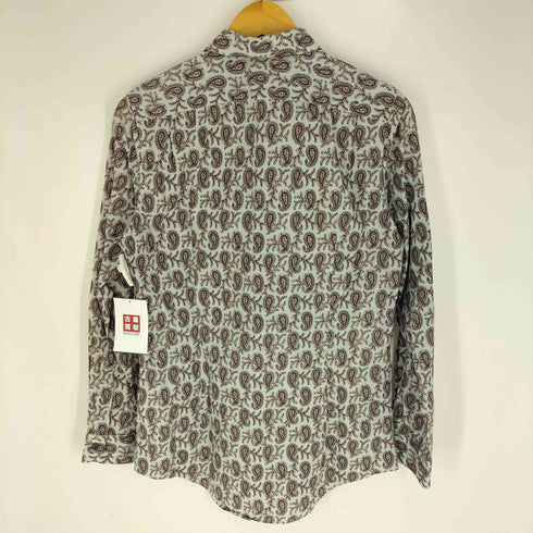 ポールスミス Paul Smith ペイズリー柄 レギュラーカラーシャツ メンズ import:M