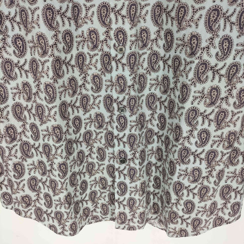 ポールスミス Paul Smith ペイズリー柄 レギュラーカラーシャツ メンズ import:M