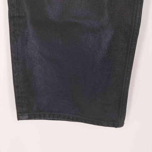 NO MAINTENANCE 26SS BAGGY DENIM (WAXED BLACK) メンズ 30