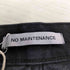 NO MAINTENANCE 26SS BAGGY DENIM (WAXED BLACK) メンズ 30