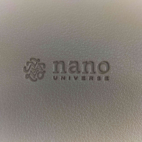 ナノユニバース NANO universe ワンポイント レザートートバッグ レディース