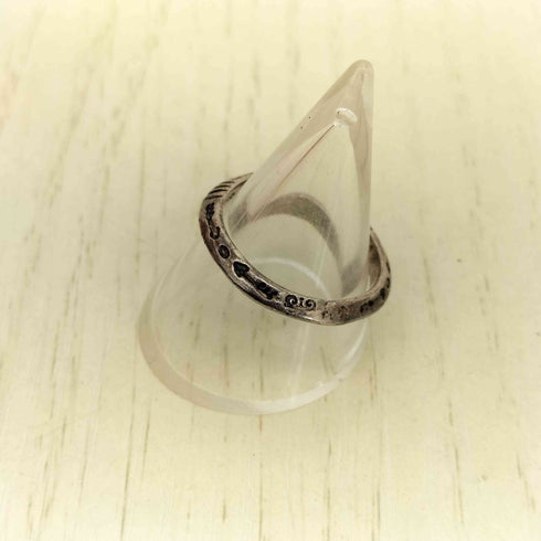 ERICKA NICOLAS BEGAY NAVAJO STAMP RING メンズ 17号