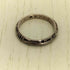 ERICKA NICOLAS BEGAY NAVAJO STAMP RING メンズ 17号