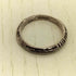 ERICKA NICOLAS BEGAY NAVAJO STAMP RING メンズ 17号
