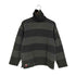 POWER TO THE PEOPLE ハイネック ボーダースウェット メンズ import:L