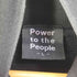 POWER TO THE PEOPLE ハイネック ボーダースウェット メンズ import:L