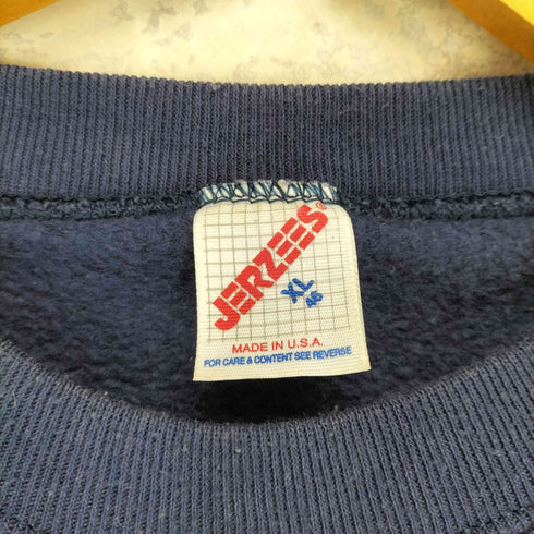 ジャージーズ JERZEES 80S MADE IN USA ボタンカレンダーデザインクルーネックトレーナー メンズ XL
