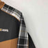 エックスガール X-girl COLORBLOCK ANORAK チェック柄切替袖 アノラック ナイロンジャケット レディース JPN:2