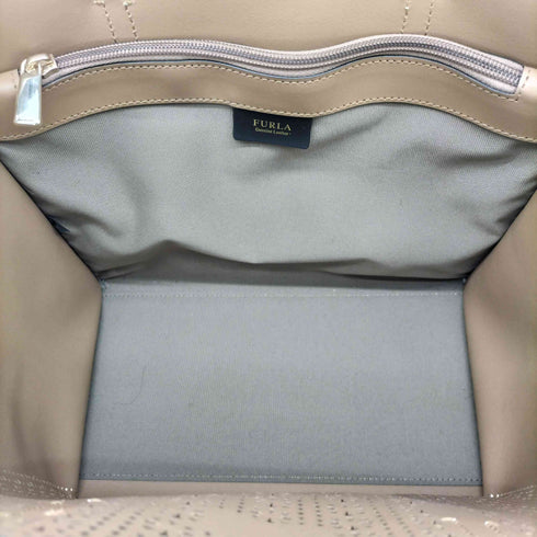 フルラ FURLA SALLY サリー パンチング レザー トート バッグ レディース