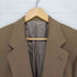 アクアスキュータム AQUASCUTUM cashmere カシミヤ100% クラウンボタン 2Bテーラードジャケット メンズ 40R