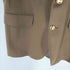 アクアスキュータム AQUASCUTUM cashmere カシミヤ100% クラウンボタン 2Bテーラードジャケット メンズ 40R