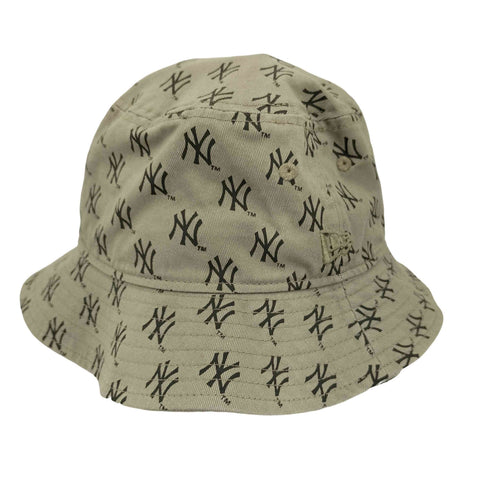 ニューエラ NEW ERA チームロゴ モノグラム バケットハット メンズ