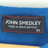 ジョンスメドレー JOHN SMEDLEY イギリス製 PURE NEW WOOL ウール100% Vネック ニット セーター メンズ import:XS