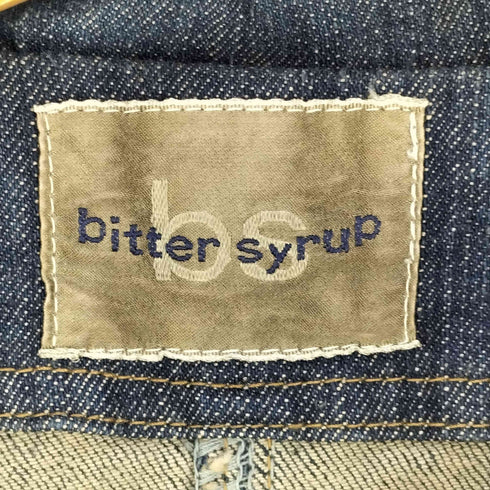 BITTER SYRUP フリンジ デニム テーラードジャケット フェアリーグランジ Y2K レディース