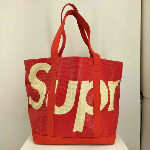 シュプリーム Supreme 20SS Raffia Tote Bag メンズ