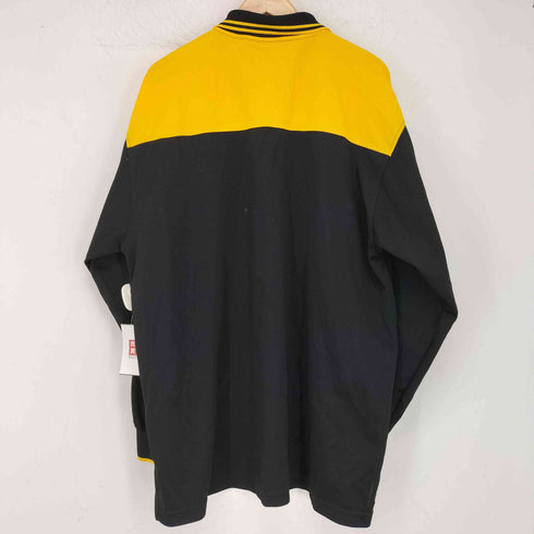 チャンピオン Champion ロゴプリント オーバーサイズ バイカラー ヘンリーネック ゲームシャツ メンズ XXXLARGE