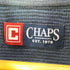 チャップス CHAPS インド製 ハニカム コットン ハーフジップ カットソー メンズ import:XL