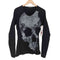 シヴァーライズ CIVARIZE Y2K スカルプリント L/S Uネック カットソー メンズ JPN:46