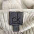 シーケーカルバンクライン ck Calvin Klein Vネック フリル リブニット レディース JPN:4
