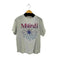 マルディメクルディ Mardi Mercredi ロゴプリント 花柄 クルーネックTシャツ レディース FREE