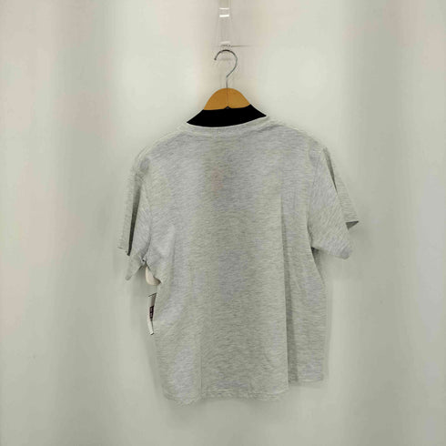 マルディメクルディ Mardi Mercredi ロゴプリント 花柄 クルーネックTシャツ レディース FREE