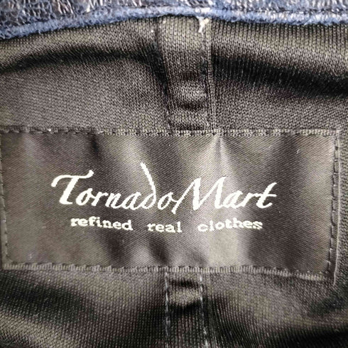 トルネードマート TORNADO MART ヘアラインシングルライダースジャケット メンズ JPN:M