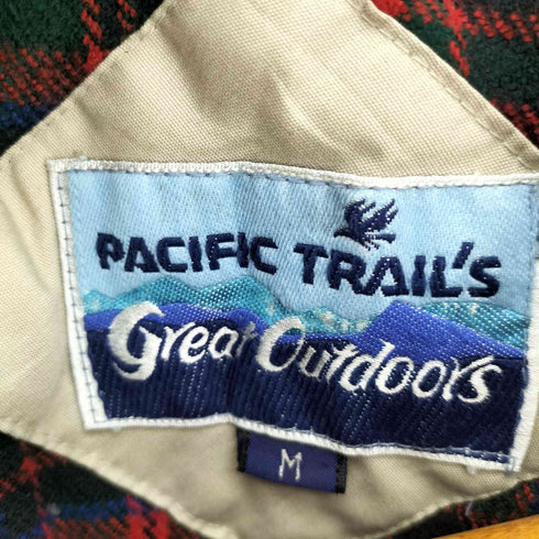 パシフィックトレイル PACIFIC TRAIL 裏地チェックマウンテンパーカー フィールドジャケット メンズ import:M