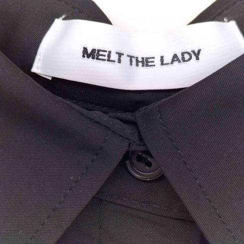 メルトザレディ Melt the lady アイレット ベルト ドレス シャツ レディース FREE