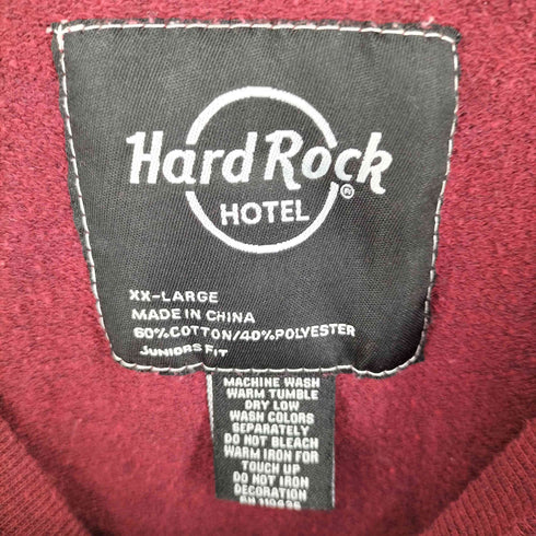ハードロックホテル Hard rock HOTEL クルーネックスウェット メンズ JPN:XXL