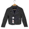 DOMENICO SAVIO GOAT LEATHER ライダースジャケット レディース JPN:36