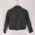 DOMENICO SAVIO GOAT LEATHER ライダースジャケット レディース JPN:36