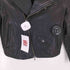 DOMENICO SAVIO GOAT LEATHER ライダースジャケット レディース JPN:36