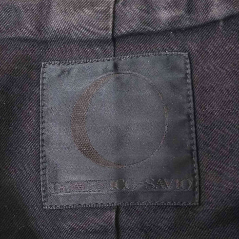 DOMENICO SAVIO GOAT LEATHER ライダースジャケット レディース JPN:36