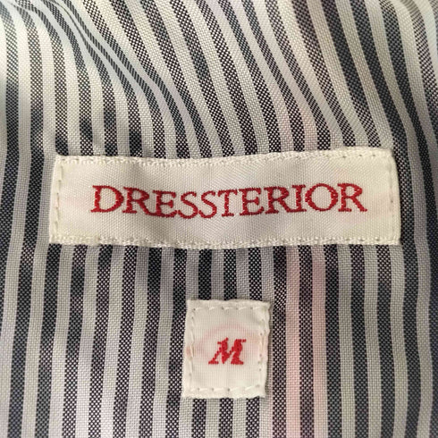ドレステリア DRESSTERIOR ドライトリコット ノーカラージャケット メンズ JPN:M