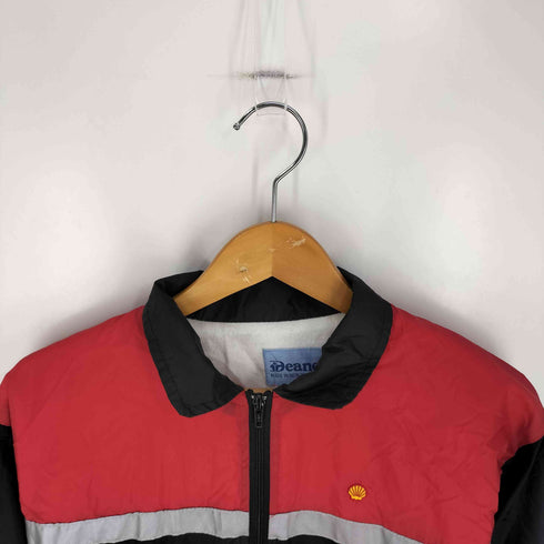 DEANE MADE IN NEW ZEALAND 企業ロゴ ツートン シェルジャケット レディース import:M