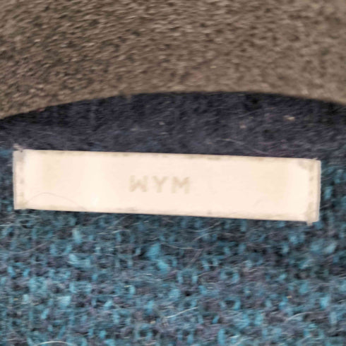 ウィムバイリドム WYM LIDNM MOHAIR BLEND JACQUARD SHAGGY KNIT メンズ JPN:M