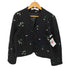 ザラ ZARA エンブロイダリー テクスチャー ジャケット レディース import:M