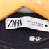 ザラ ZARA エンブロイダリー テクスチャー ジャケット レディース import:M