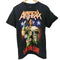 00s Hanesボディ US HR/HMバンド I AM THE LAW Tシャツ メンズ import:S