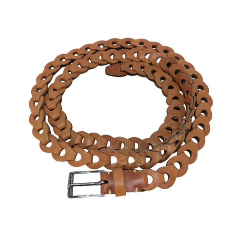 リドム LIDnM Llife LEATHER CHAIN BEL メンズ