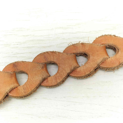 リドム LIDnM Llife LEATHER CHAIN BEL メンズ