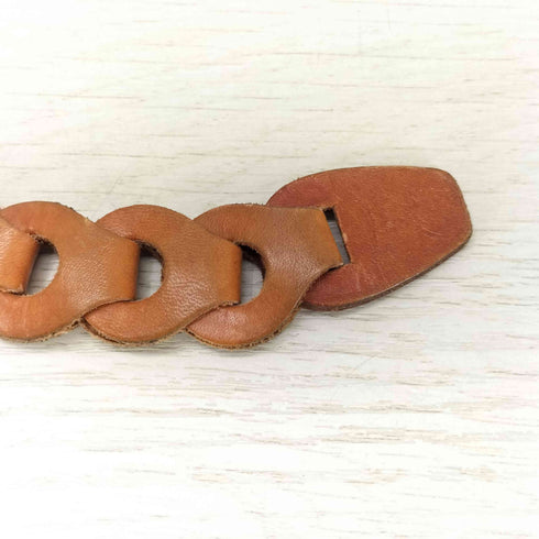 リドム LIDnM Llife LEATHER CHAIN BEL メンズ