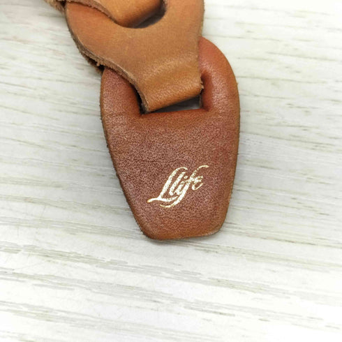 リドム LIDnM Llife LEATHER CHAIN BEL メンズ
