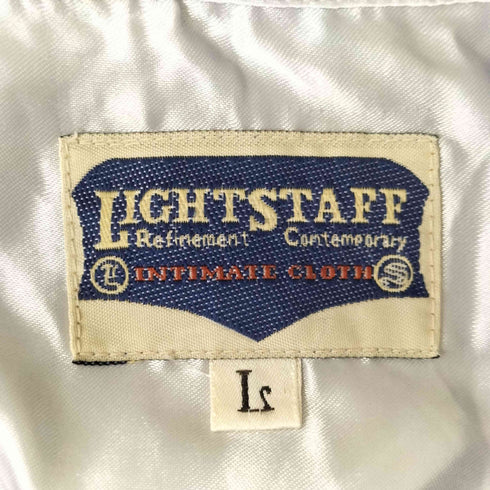 LIGHTSTAFF オンブレチェックネルシャツ メンズ JPN:L