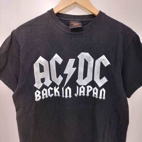 シュート SHOOT 00s ハードロックバンド 悪魔の氷 BLACK ICE ジャパンツアー Tシャツ メンズ JPN:S