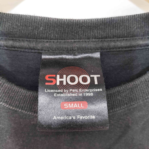 シュート SHOOT 00s ハードロックバンド 悪魔の氷 BLACK ICE ジャパンツアー Tシャツ メンズ JPN:S