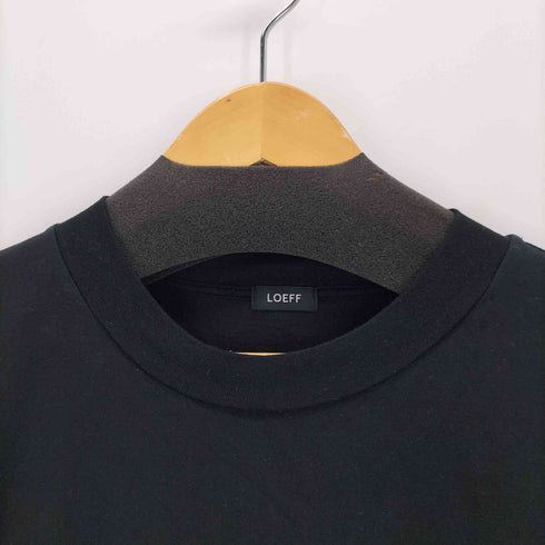 ロエフ LOEFF スビンコットン ビッグ Tシャツ レディース FREE