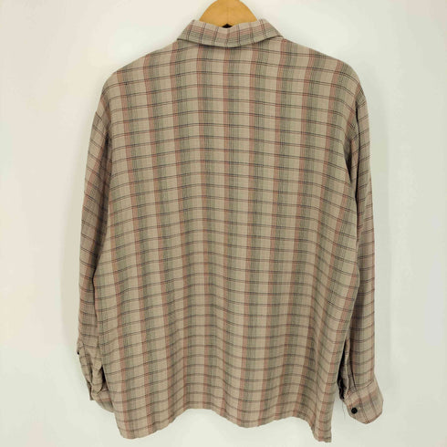 50s タータンチェック 長袖 シャツ メンズ 41