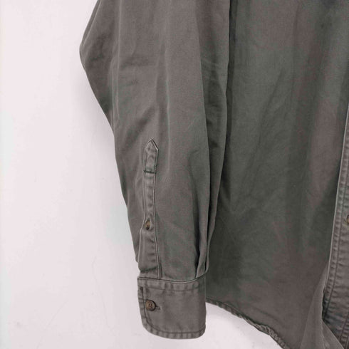 ギャップ Gap 90s OLD コットン パッチポケット ボタンダウンシャツ メンズ import:L