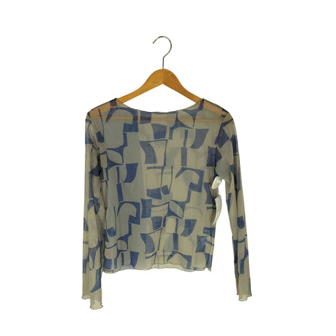 サハラ sahara Sheer Top abstract シアートップス レディース